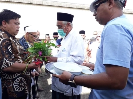 PT Kirana Saiyo Jakarta Syukuran Pemotongan Besi Tua AAF 